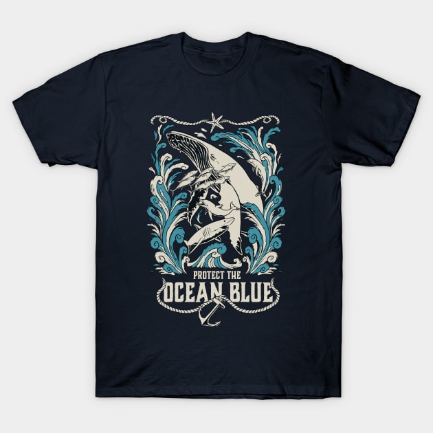 protect the sea T-Shirt by iqbalgarint